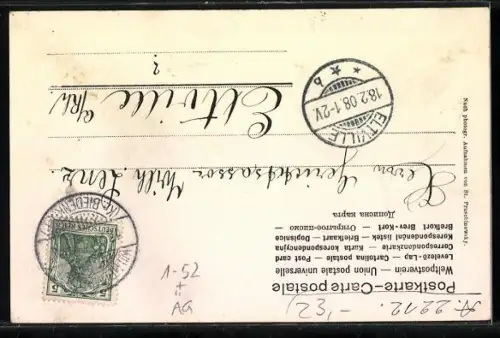 AK Ägypten, Rückfahrt von Kronprinz Wilhelm von Preussen über den Nil von den Kolossen nach Luxor