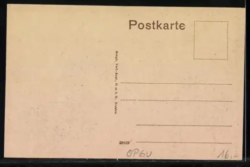 AK Tilsit, Dragoner-Kaserne an einer Strassenecke