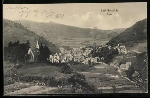 AK Bad Bertrich, Gesamtansicht des Ortes
