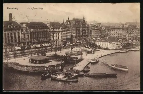 AK Hamburg-Neustadt, Jungfernstieg