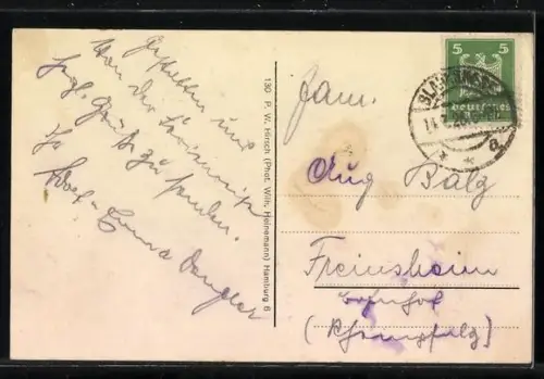 AK Hamburg-Neustadt, Jungfernstieg