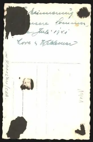 AK Ramsau / Berchtesgaden, Gasthaus und Ortsansicht