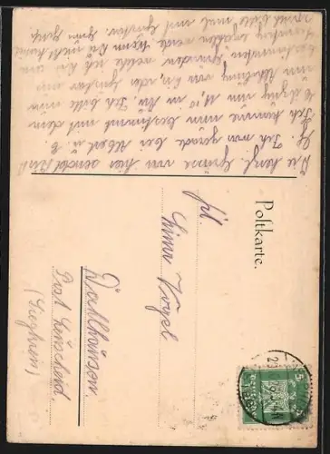 AK Dreis-Tiefenbach /Sieg, Weinhandlung und Gasthaus Alte Burg