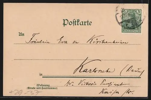 Passepartout-Lithographie Halle a. S., Moritzburg Ostseite, Wappen vom Preussen