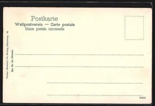 AK Oldenburg / O., Grossherzogliches Hoftheater mit Passanten