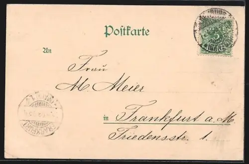 AK Oldenburg i. Gr., Grossherzogliches Theater