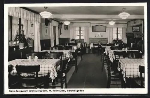 AK Berchtesgaden, Restaurant Bratwurstglöckl, Inh. M. Rohmüller