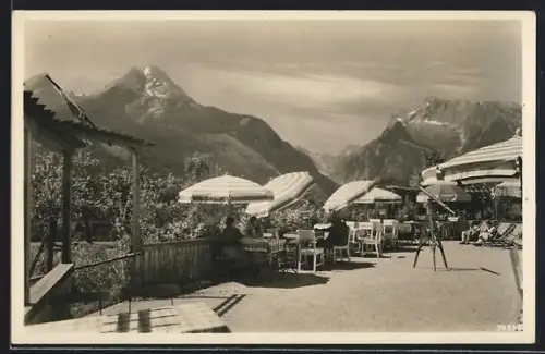 AK Berchtesgaden, Alpen-Gaststätte Geisstall-Lehen