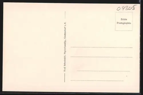 AK Crottendorf, Hotel Fürst Bismarck, Bes. Paul Gross