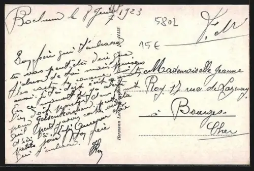 AK Wetter /Ruhr, Ortsansicht mit Kirche