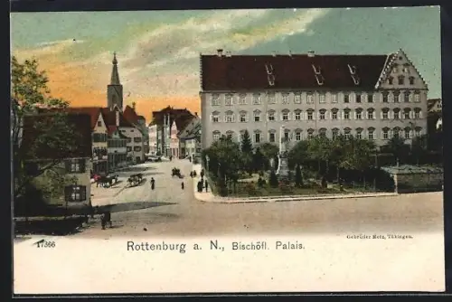 AK Rottenburg / Neckar, Bischöfliches Palais um 1900