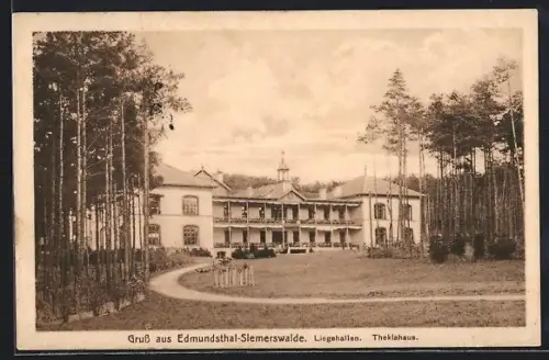 AK Siemerswalde-Edmundsthal, Theklahaus, Liegehallen
