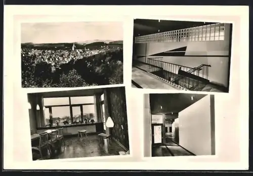 AK Brilon /Hochsauerland, Katholisches Jugendheim Alfred-Delp-Haus, Innenansichten