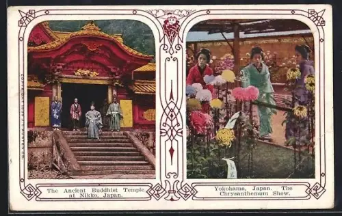 AK Nikko, The Ancient Buddhist Temple, The Chrysanthemum Show at Yokohama