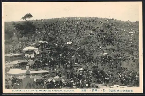 AK Nagasaki, Flying Kite at Juntei Kwannon