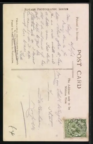 AK Deutscher Zeppelin wird vom Suchscheinwerfer angestrahlt