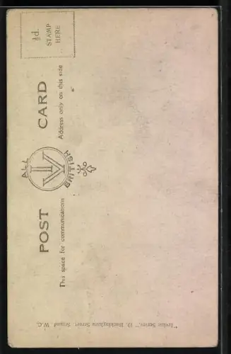 AK Zeppelin wird von britischer Flugabwehr abgeschossen