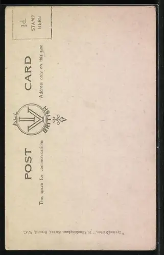 AK The Destruction of a Zeppelin, Attacked by Airman, Propaganda, 1. Weltkrieg, Luftschiff-Abschuss