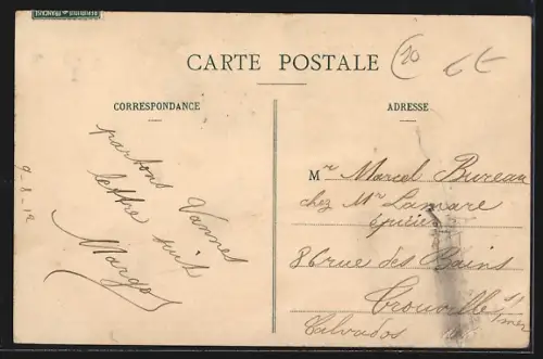 AK Nogent-sur-Seine /Aube, Faubourg de Béchereau