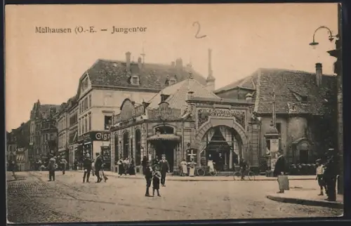 AK Mülhausen /O.-E., Jungentor