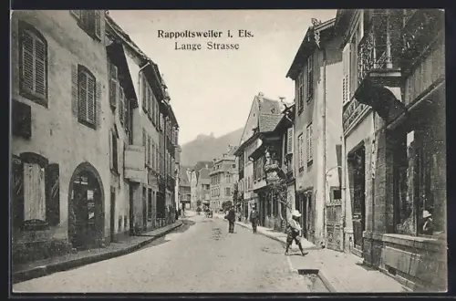 AK Rappoltsweiler i. Els, Lange Strasse