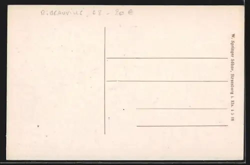 AK Rappoltsweiler i. Els, Lange Strasse
