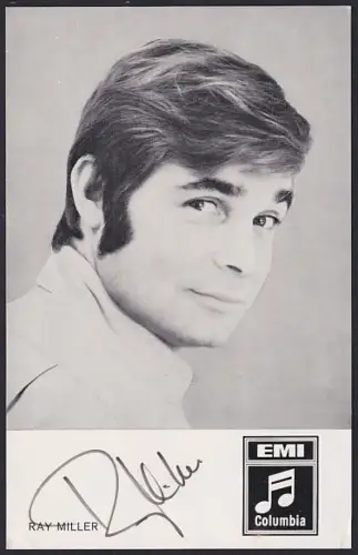 AK Musiker Ray Miller mit charmantem Blick, Autograph