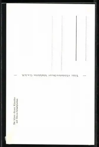 AK Musiker Vico Torriani lächelnd im Porträt, Autograph