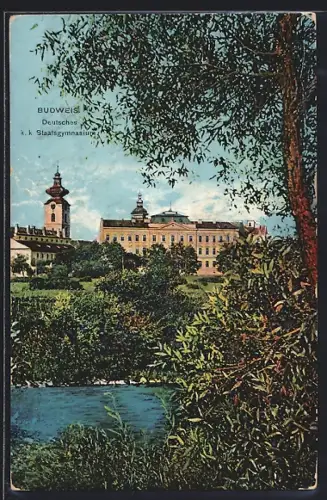 AK Budweis, Deutsches k. k. Staatsgymnasium