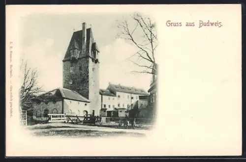 AK Budweis-Ceske Budejovice, Partie am Stadttor