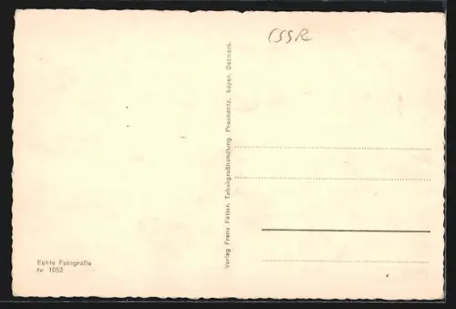 AK Prachatitz /bayerische Ostmark, Blick zur Kirche