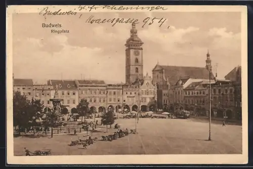 AK Budweis, Partie am Ringplatz