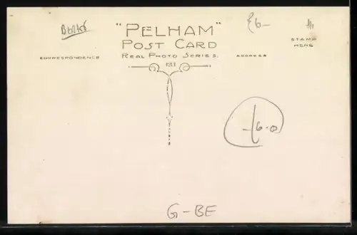 AK Reading, Broad Street, Strassenbahn