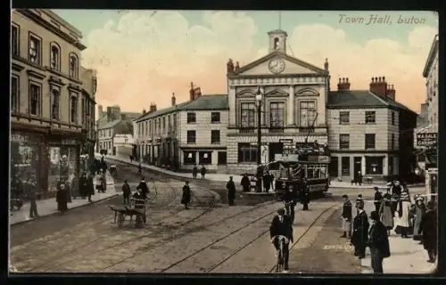 AK Luton, Town Hall, Strassenbahn