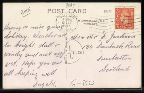 AK Luton, New Bedford Road, Strassenbahn