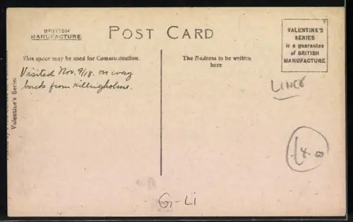 AK Grimsby, Freeman Street, Strassenbahn