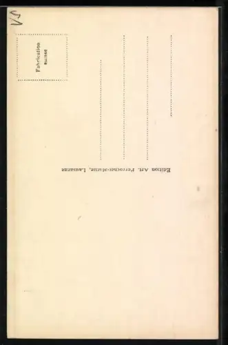 AK Mazot Valaisan, Mann vor einer Hütte