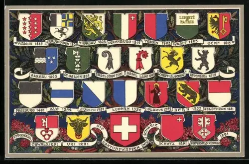 AK Kantonswappen der Schweiz