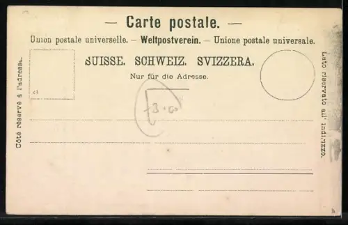 AK Appenzell, Appenzeller Landsgemeinde 1903, Versammlung vor dem Gasthaus zum grünen Baum