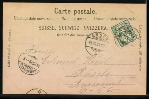 Lithographie Schweiz, Ein Schweizerhaus