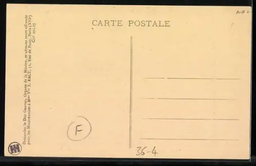 AK Rajputana, Les Capucins francais aux Indes, La Mission du Sacré-Coeur, Le P. Charles, presqu`aveugle...., Missionare