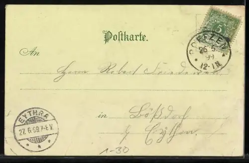 Lithographie Hamburg-Bergedorf, Portrait von Friedr. Ludw. Jahn, Trainierende Turner