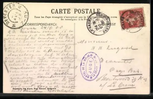 AK Briancon, Route de Grenoble à Briancon