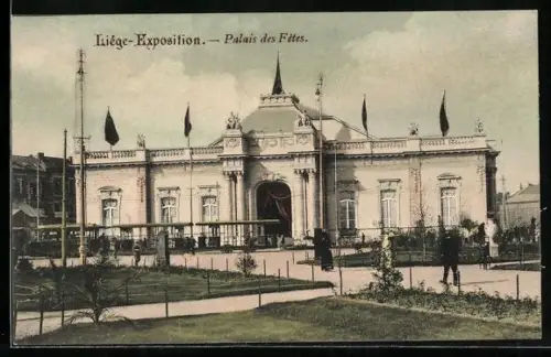 AK Liege, Exposition, Palais des Fetes