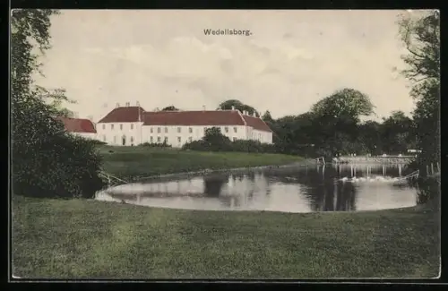 AK Wedellsborg, Schloss mit Anlagen