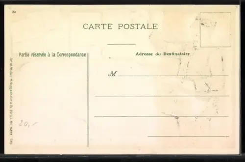 AK Paris, Boulevard Montmartre, Französischer Briefträger verteilt Briefe, Briefmarken