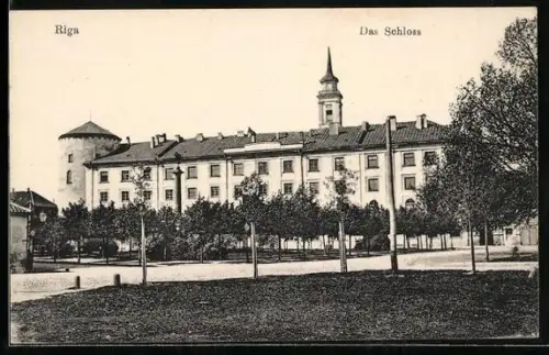 AK Riga, Partie am Schloss