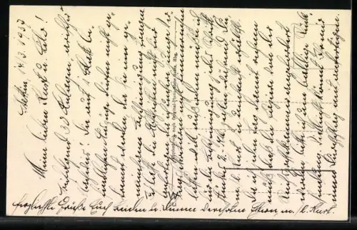 AK Stettin, Partie an der Hakenterrasse