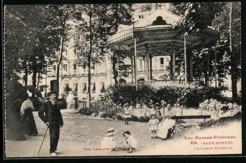 AK Eaux-Bonnes, le jardin darralde