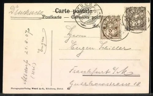 AK Altdorf, Hauptplatz und Telldenkmal